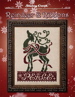 click here to view larger image of Reindeer and Ribbons (chart)