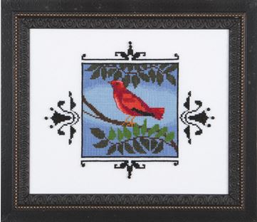 click here to view larger image of Scarlet Tanager - Audubon Street Collection (chart)