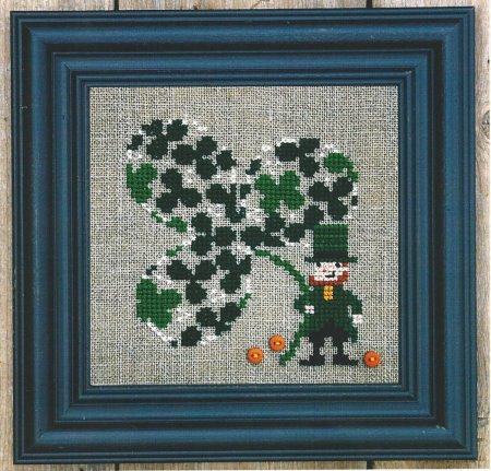 click here to view larger image of Clover of Clovers (counted cross stitch kit)