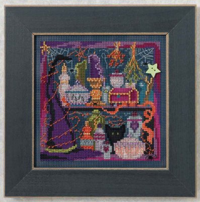 click here to view larger image of Wandas Witchery (counted cross stitch kit)