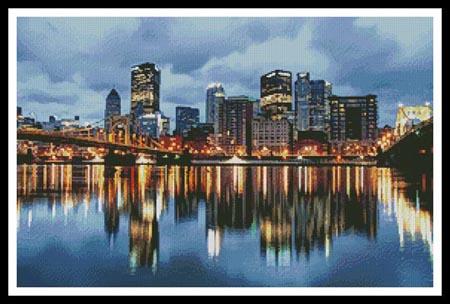 click here to view larger image of Pittsburgh Night (chart)