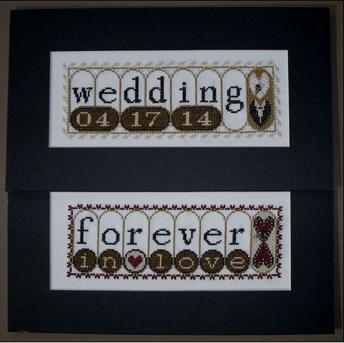 click here to view larger image of Wedding/Forever (chart)
