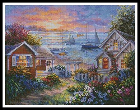 click here to view larger image of Tranquil Seafront  (Nicky Boehme) (chart)