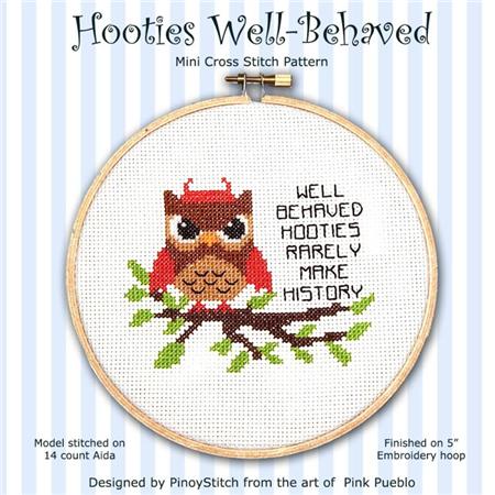 click here to view larger image of Hooties Well-Behaved (chart)