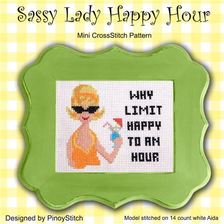 click here to view larger image of Sassy Lady Happy Hour (chart)