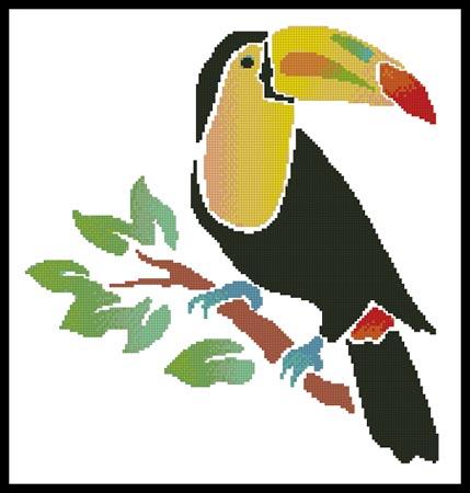 click here to view larger image of Toucan  (Joni Prittie) (chart)