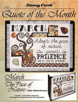 click here to view larger image of Quote of the Month - March (chart)