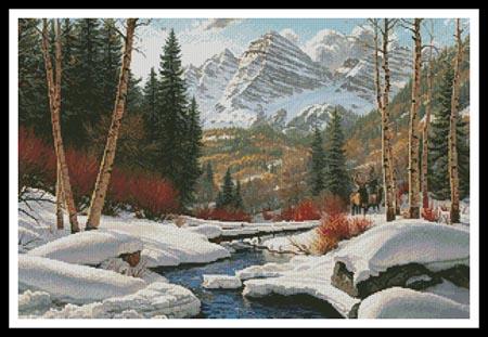 click here to view larger image of Winter Retreat  (Mark Keathley) (chart)