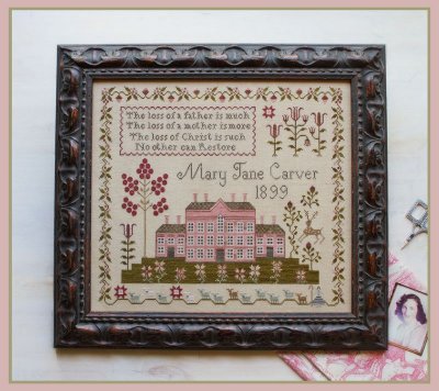 click here to view larger image of Pink House Sampler (chart)