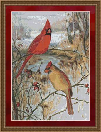 click here to view larger image of Cardinals Red Bird (chart)