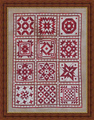 click here to view larger image of Red Quilt (chart)