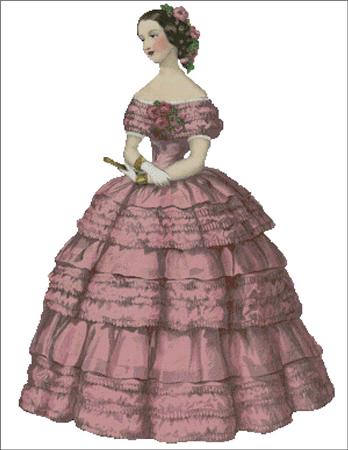 click here to view larger image of Scarlett - Belle of the Ball Series 2 (chart)