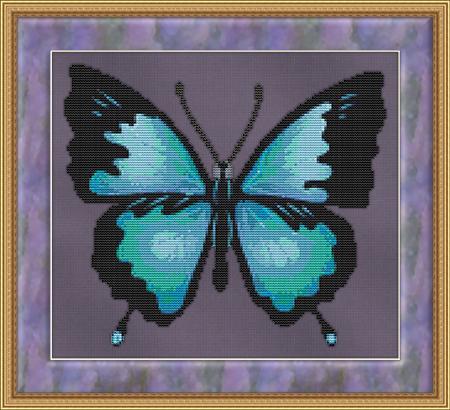 click here to view larger image of Blue Butterfly (chart)