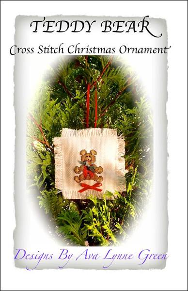 click here to view larger image of Teddy Bear Christmas Ornament (chart)