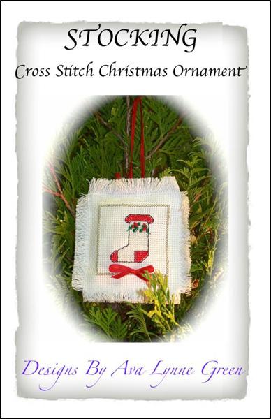 click here to view larger image of Stocking Christmas Ornament (chart)