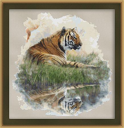 click here to view larger image of Tiger Reflections (chart)