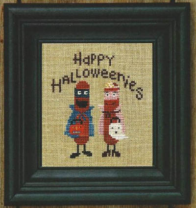 click here to view larger image of Happy Halloweenies (chart)