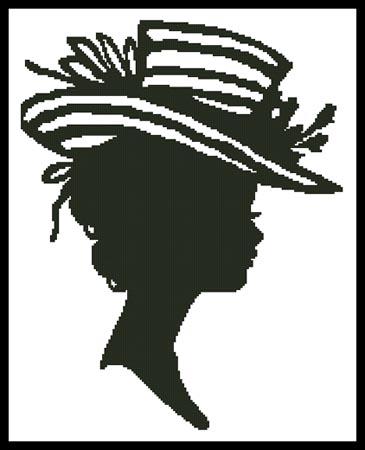click here to view larger image of Lady Silhouette 8 (chart)