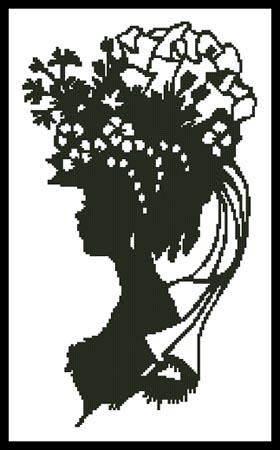 click here to view larger image of Lady Silhouette 6 (chart)
