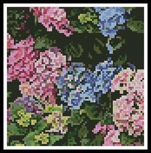 click here to view larger image of Mini Hydrangeas (chart)