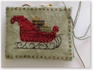 click here to view larger image of Sleigh Ride Needle Case (accessory)