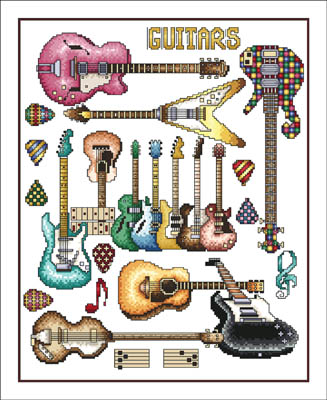 click here to view larger image of Guitars (chart)