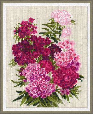 click here to view larger image of Sweet William (counted cross stitch kit)