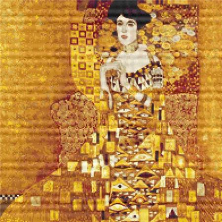 click here to view larger image of Portrait of Adele Bloch Bauer (Gustav Klimt) (chart)