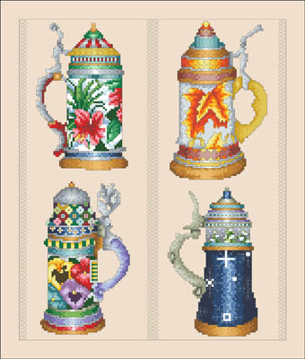 click here to view larger image of Beer Stein Seasons (chart)