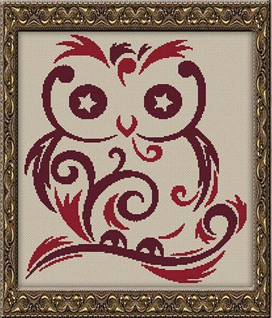 click here to view larger image of Starry Eyed Owl (chart)