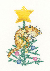 click here to view larger image of Help - Cats Rule (27ct) (counted cross stitch kit)