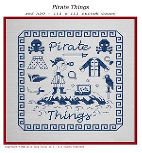 click here to view larger image of Pirate Things (chart)