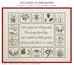 click here to view larger image of Lets Plant Our Little Garden (chart)