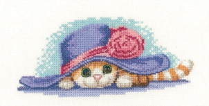 click here to view larger image of Cat in Hat - Little Darlings (chart only) (chart)