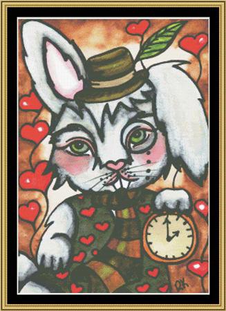 click here to view larger image of Wonderland Series - White Rabbit (chart)