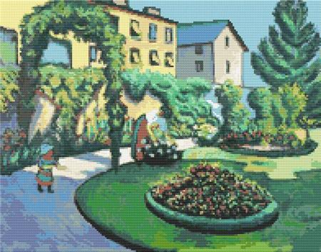 click here to view larger image of Garden by August Macke (August Macke) (chart)