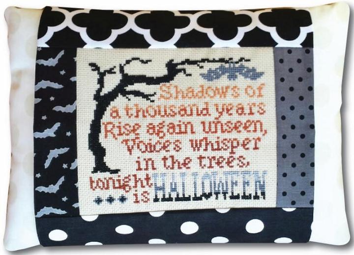 click here to view larger image of Shadows - October Words of Wisdom (counted cross stitch kit)