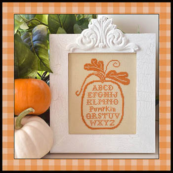 click here to view larger image of Pumpkin Alphabet (w/ silk) ()