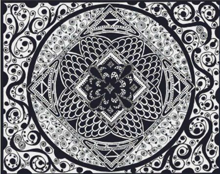 click here to view larger image of Zentangle (chart)