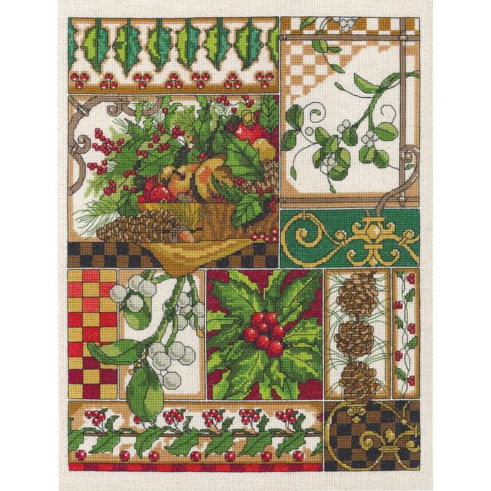 click here to view larger image of Winter Montage (counted cross stitch kit)