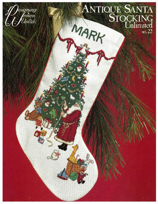 click here to view larger image of Antique Santa Stocking (chart)