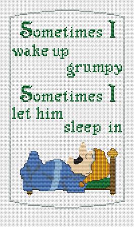 click here to view larger image of Grumpy Sleeper (chart)