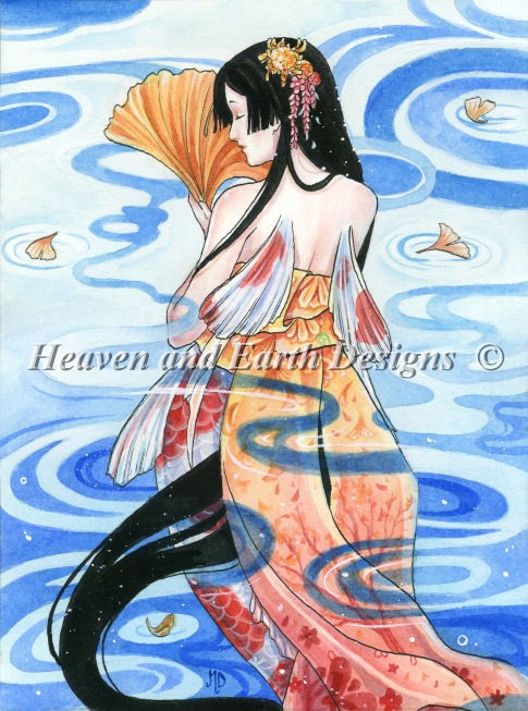 click here to view larger image of Koi Mermaid (chart)