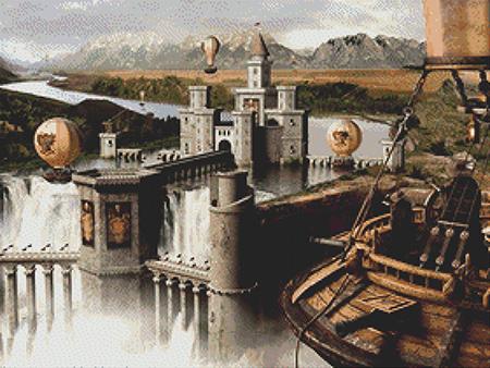 click here to view larger image of Fantasy Castle No 9 (chart)