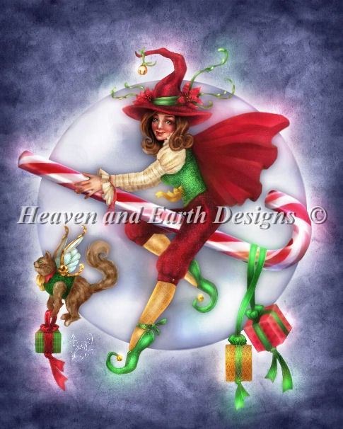 click here to view larger image of Christmas Witch (chart)