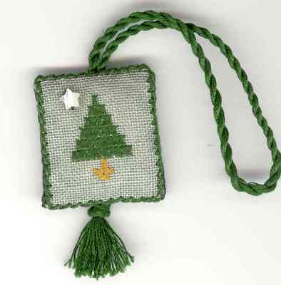 click here to view larger image of Christmas Tree T-nintzee (counted cross stitch kit)