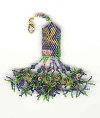 click here to view larger image of Golden Darner Fob (bead kit)