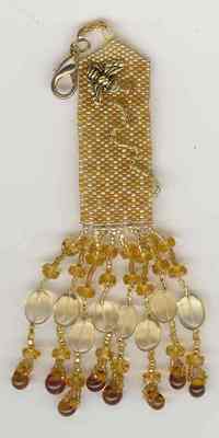 click here to view larger image of Honeycomb Fob (bead kit)
