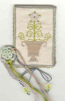 click here to view larger image of L'Aumoniere Needle Book (counted cross stitch kit)