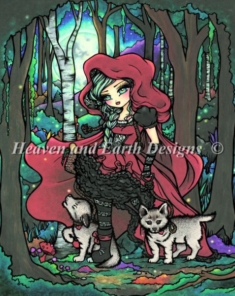 click here to view larger image of Mini Red Riding Hood (chart)